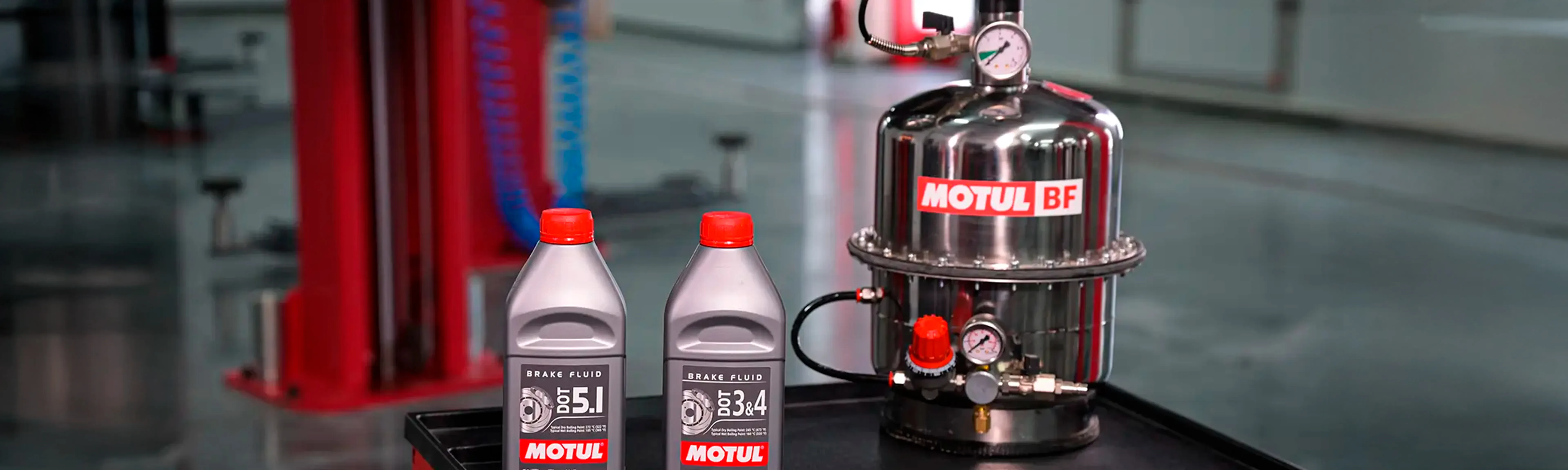 Motul BF: комплексное обслуживание тормозной системы.
